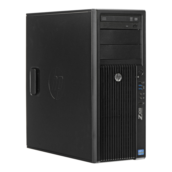 HP Workstation Z420 Intel Xeon E5-1620 3.8GHz RAM 32GB SSD 512GB Win 11 Pro